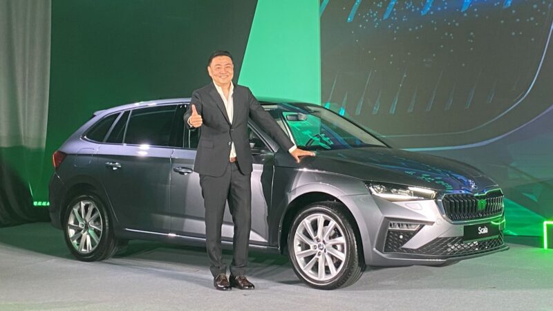 小改款Skoda Scala計有1.0 TSI、1.5 TSI兩種規格，售價分別為100.8萬元、106.8萬元，較改款前小漲兩萬元。(攝影：島耕作)